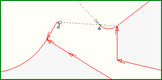 NC Maker piercing by tangent line